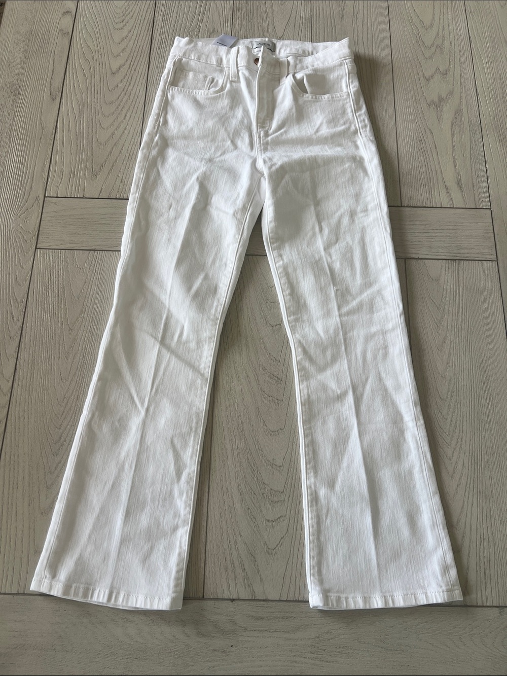 Joe's Jeans White Boot Cut Denim